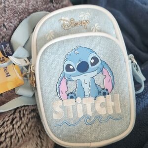Disney Stitch Light Blue Crossbody Bag